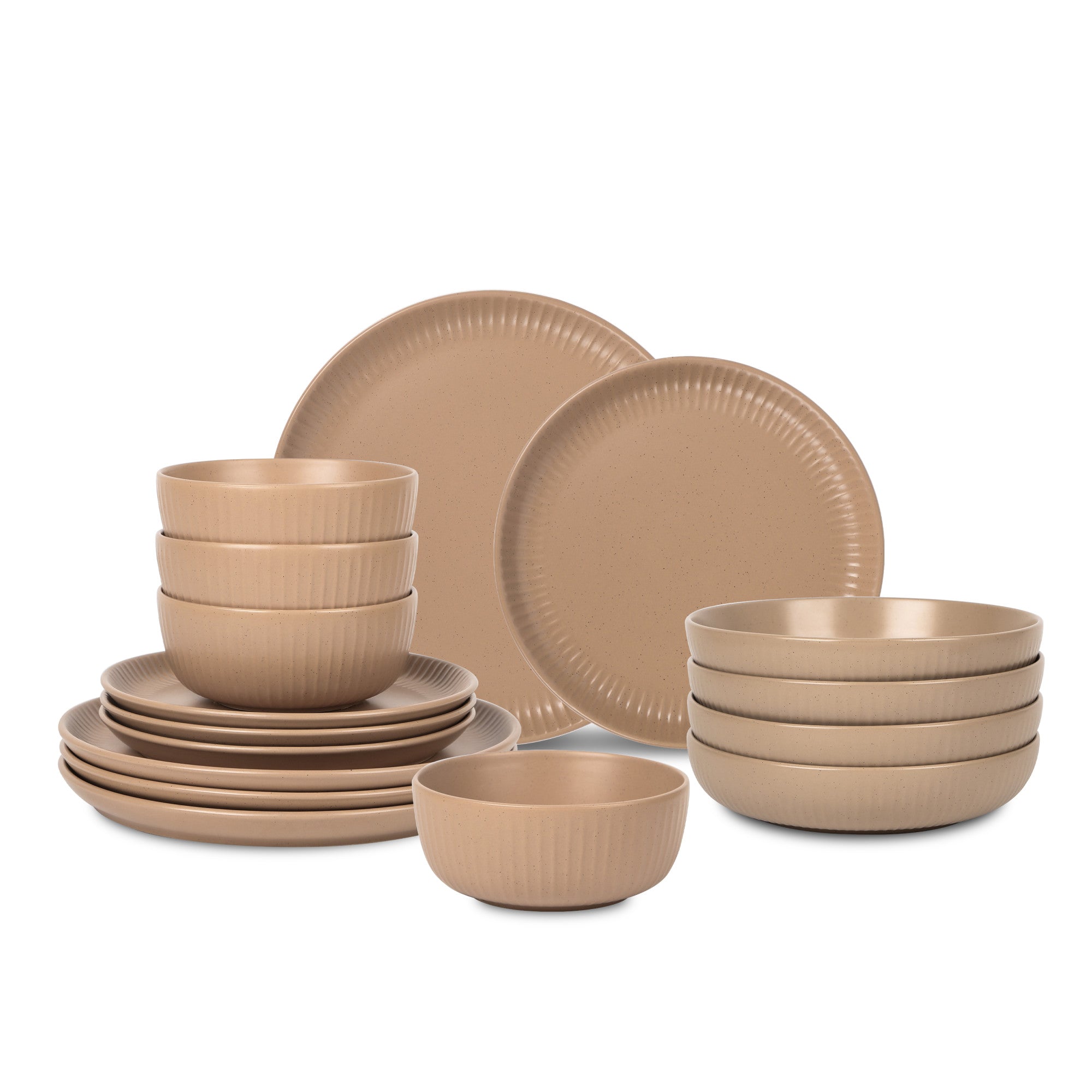 Beige dinnerware set best sale