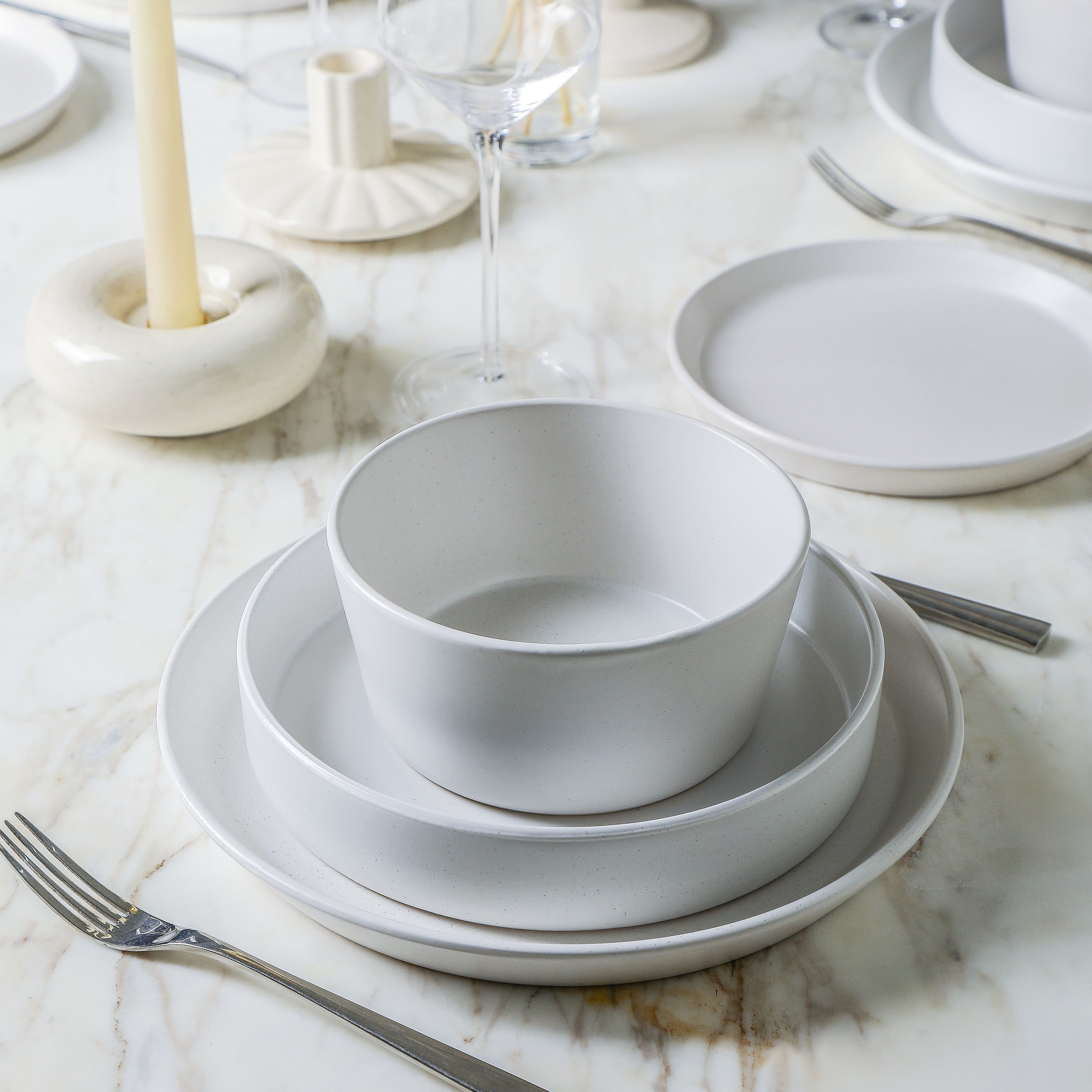 Dinnerware sets with pasta bowls hotsell