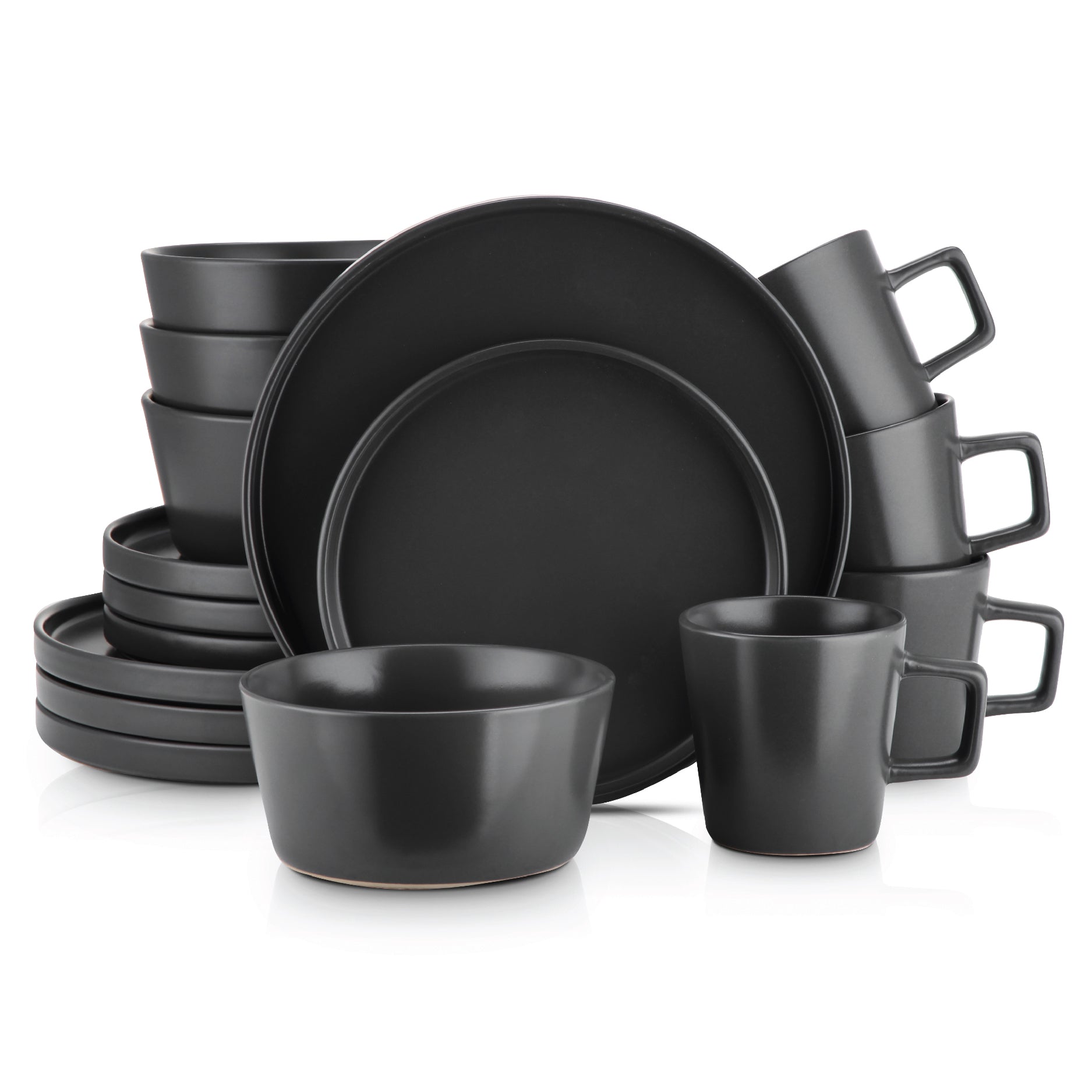 Black store dish set