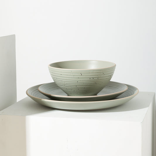 Lauren Stoneware Dinnerware Set - Green