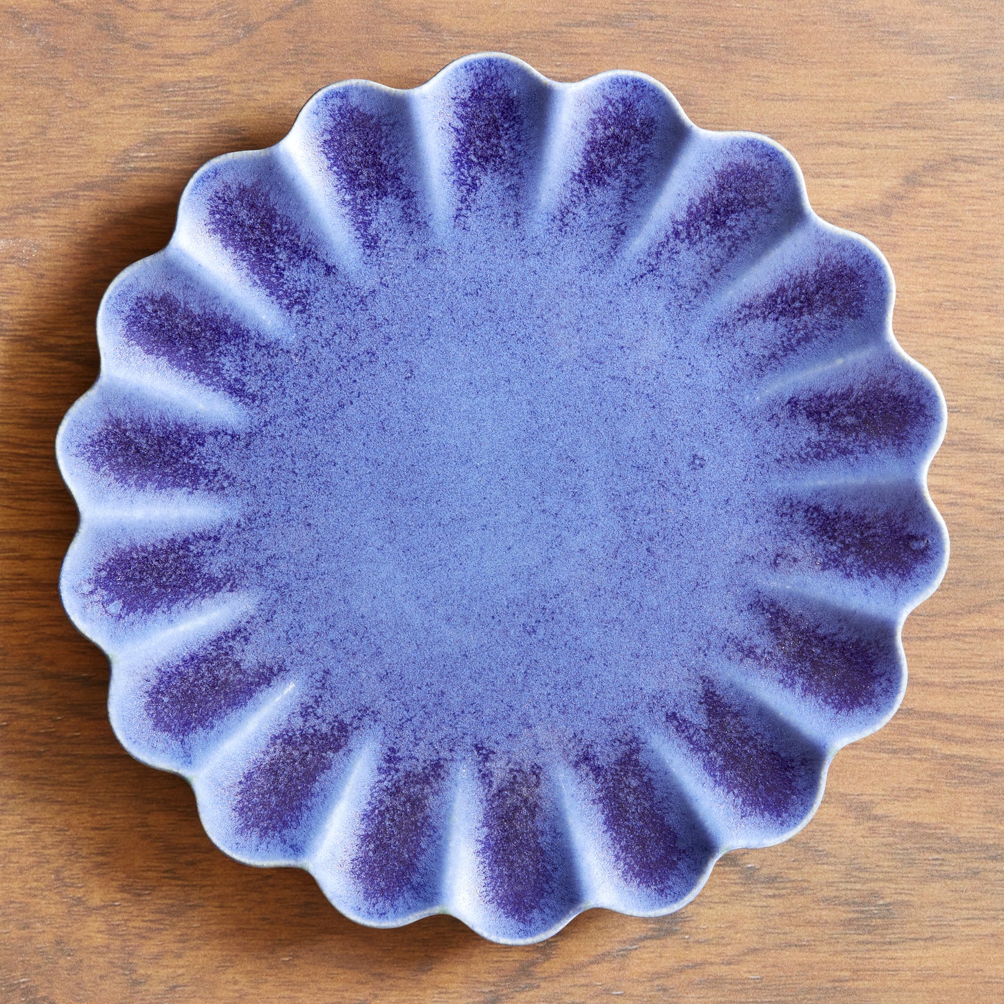 Dhalia Stoneware Dinner Plate - Blue