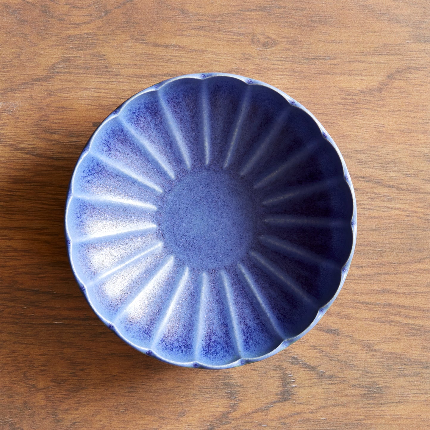 Dhalia Stoneware  Pasta Bowl - Blue