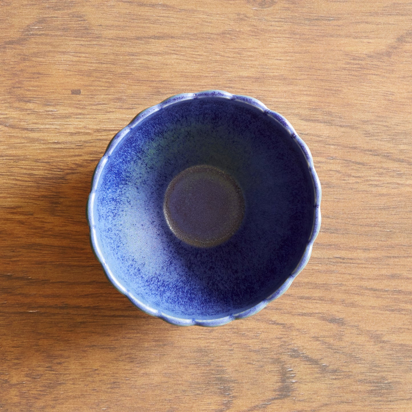 Dhalia Stoneware Bowl - Blue