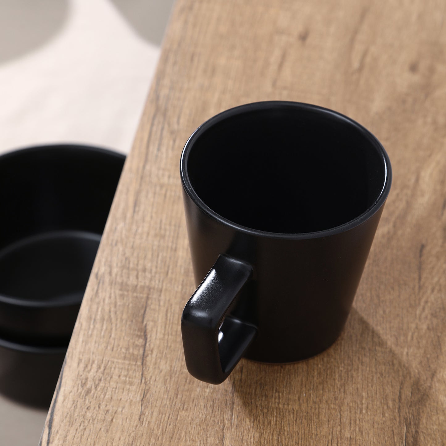 Celina Stoneware Mug - Black