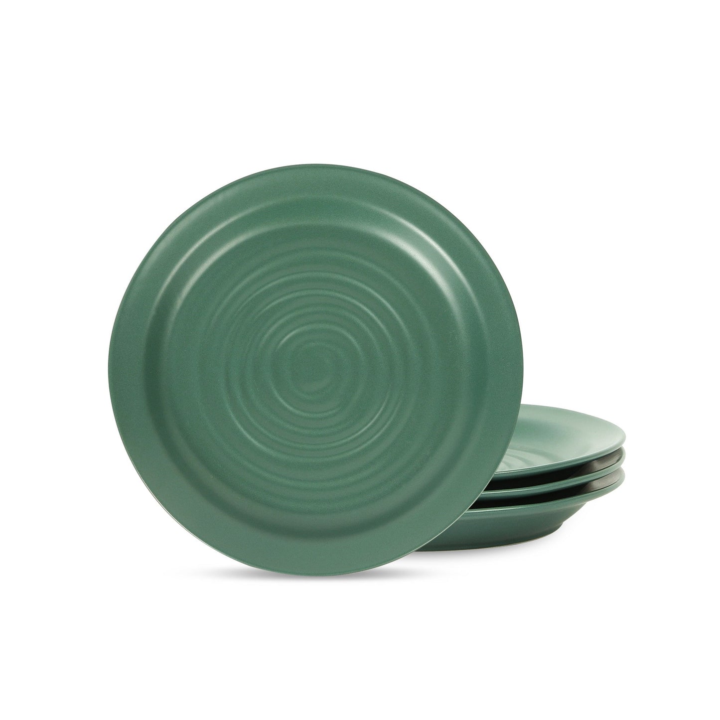 Orbit Stoneware Salad Plate - Green