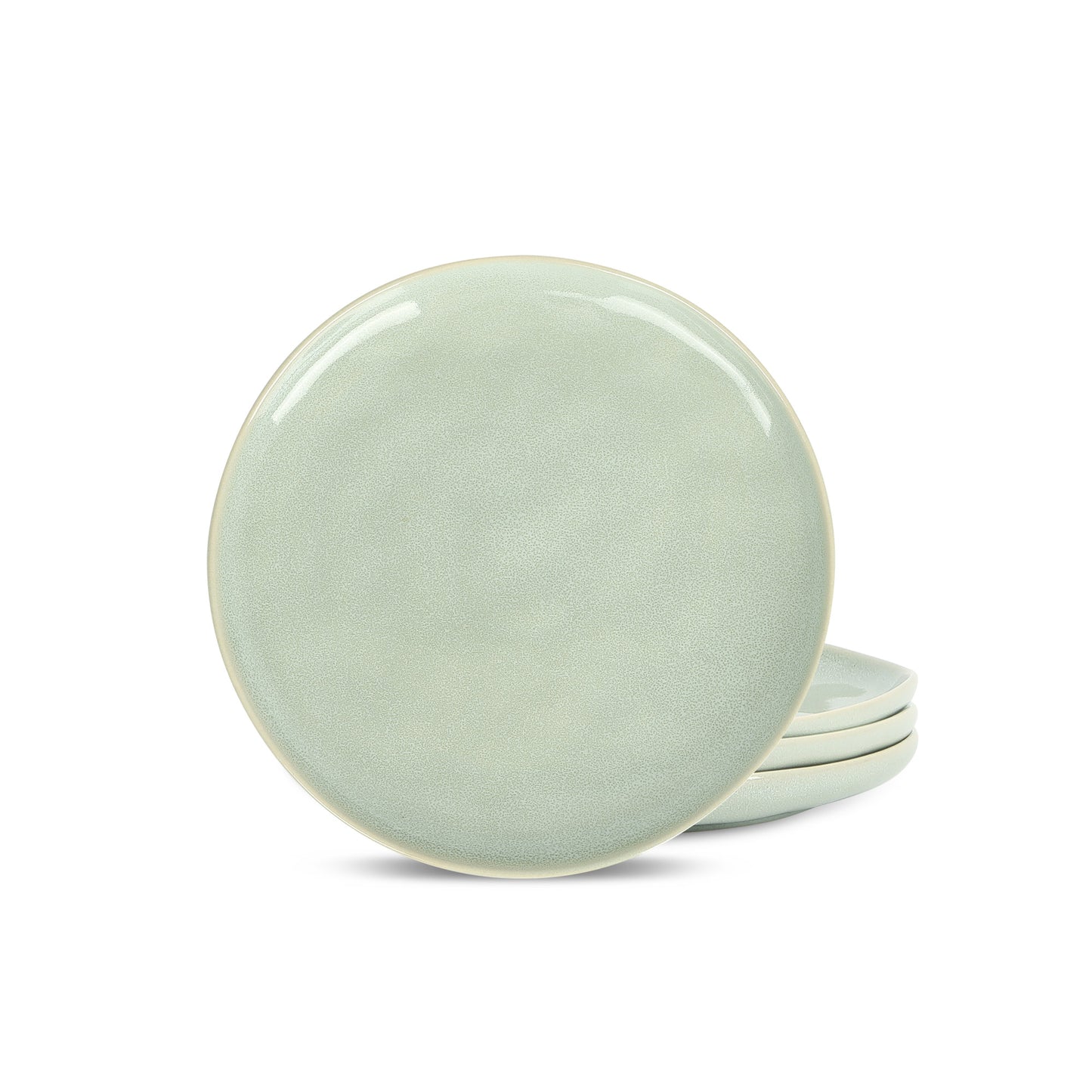 Mirella Stoneware Salad Plate - Light Green