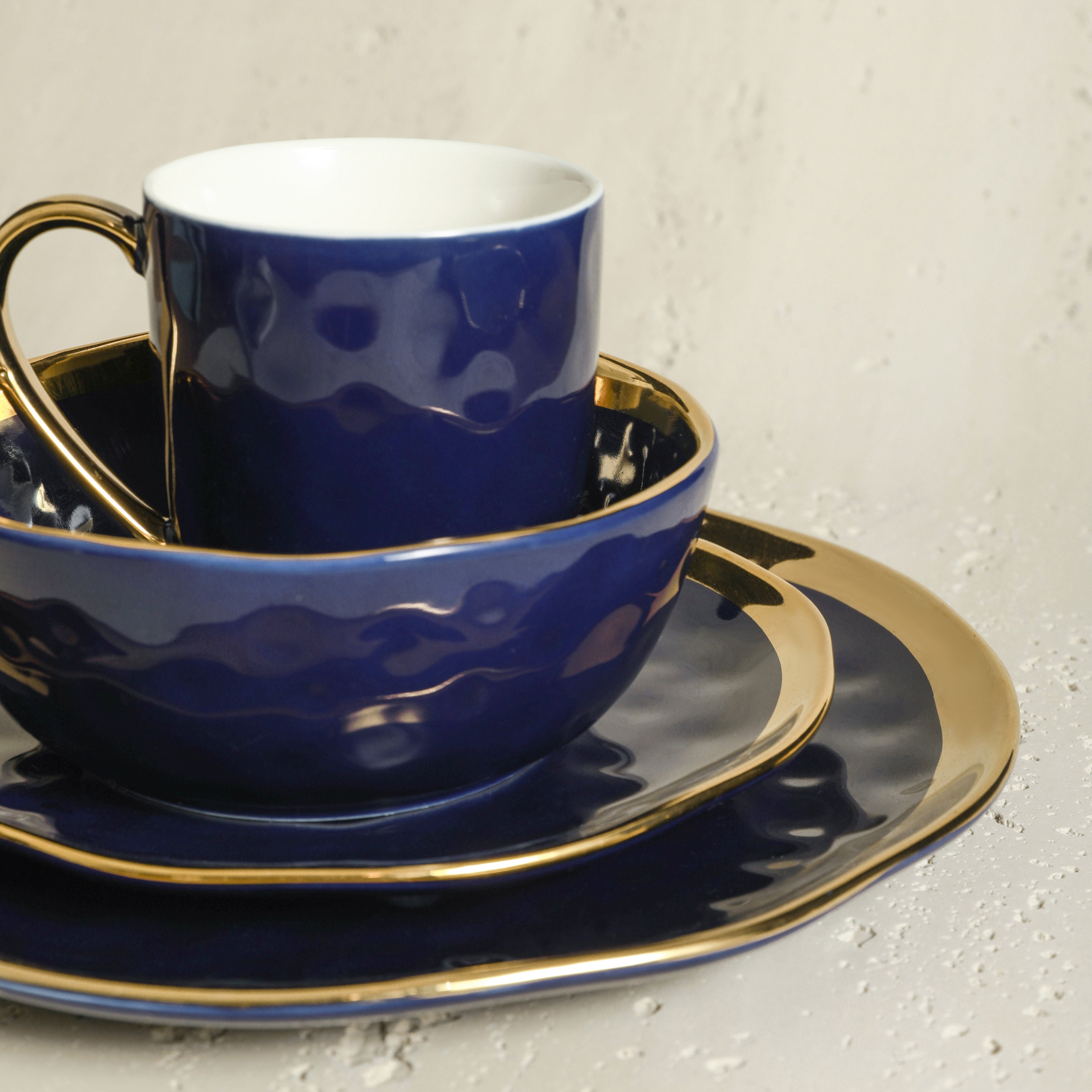 Navy hotsell blue dishes