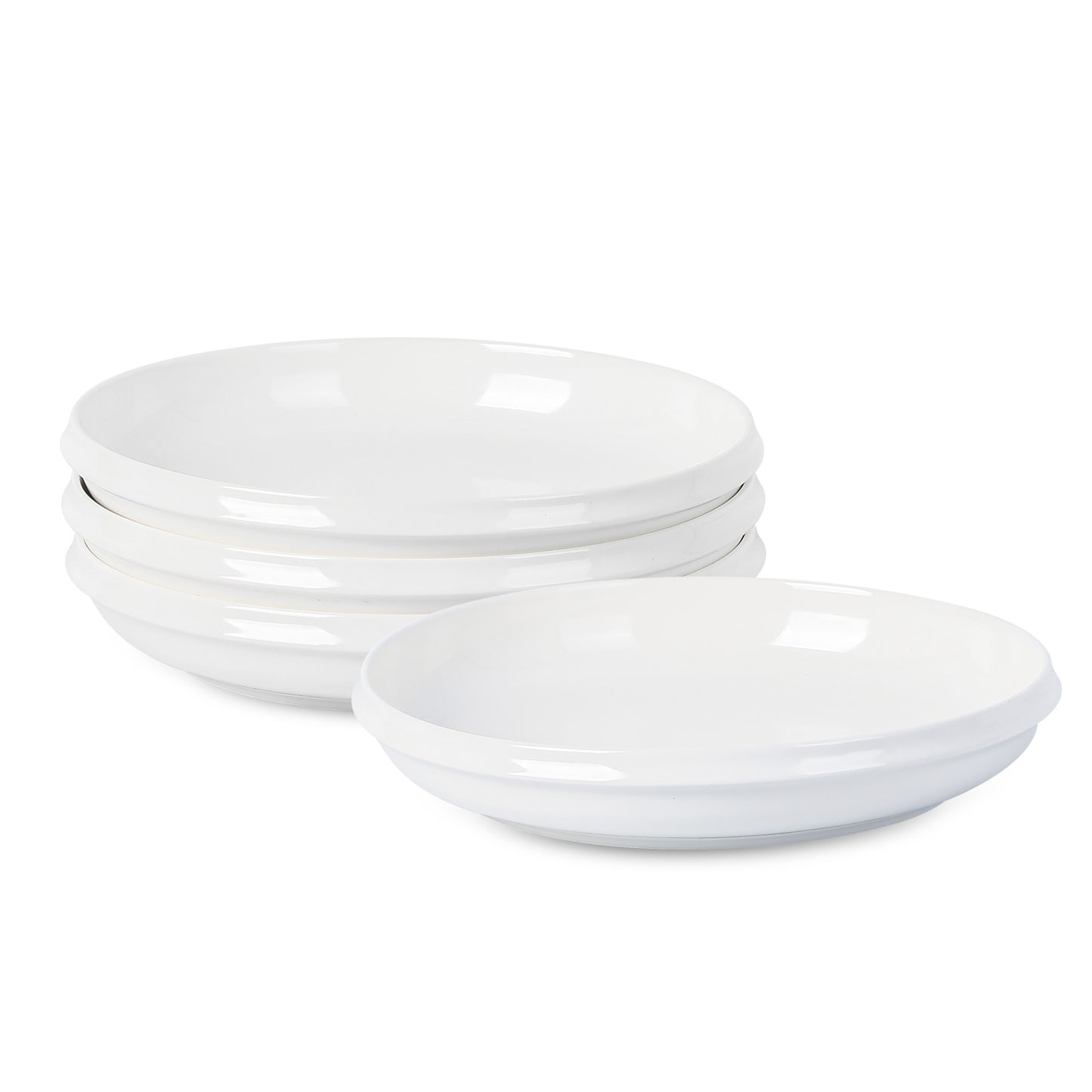 Verso Porcelain Dinner Plate - White