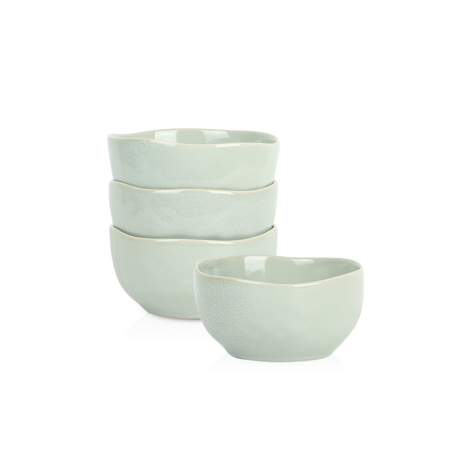 Mirella Stoneware Bowl - Light Green