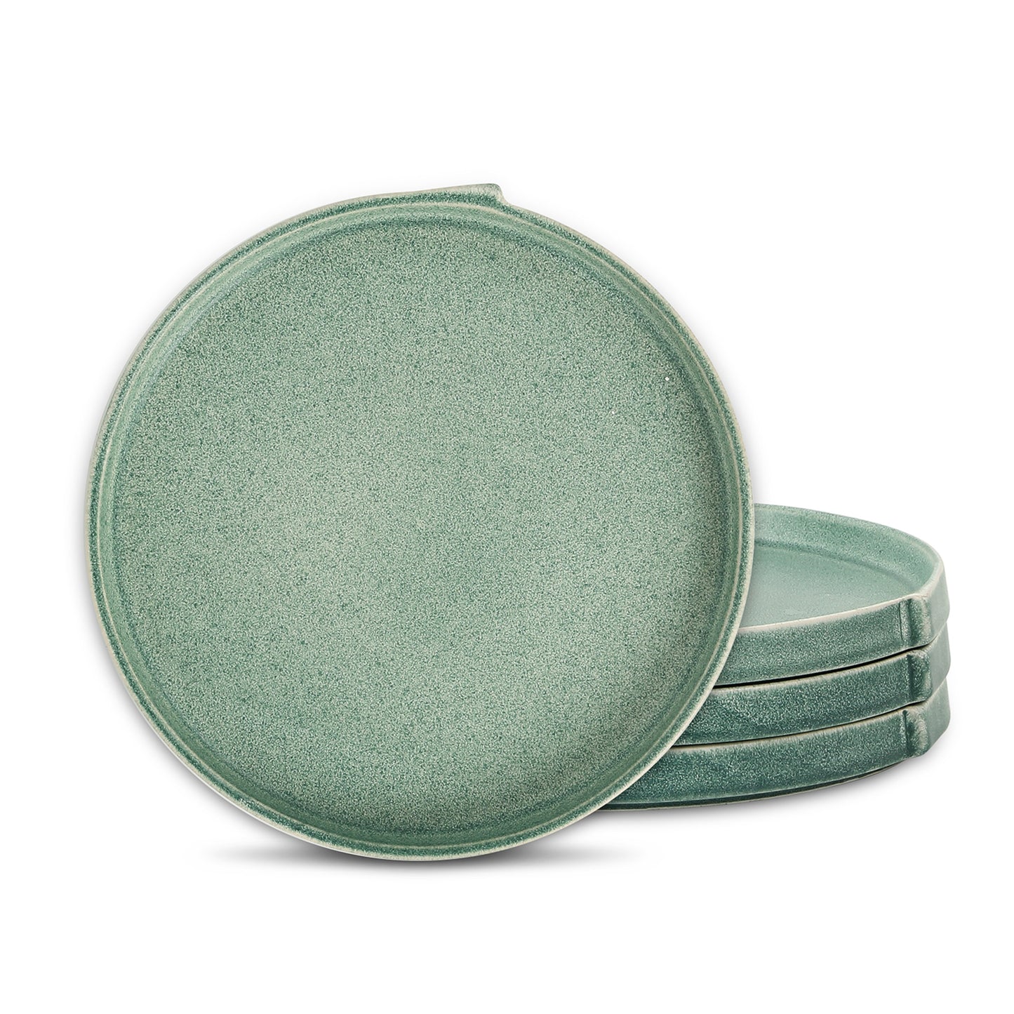 Bao Stoneware Dinner Plate - Green