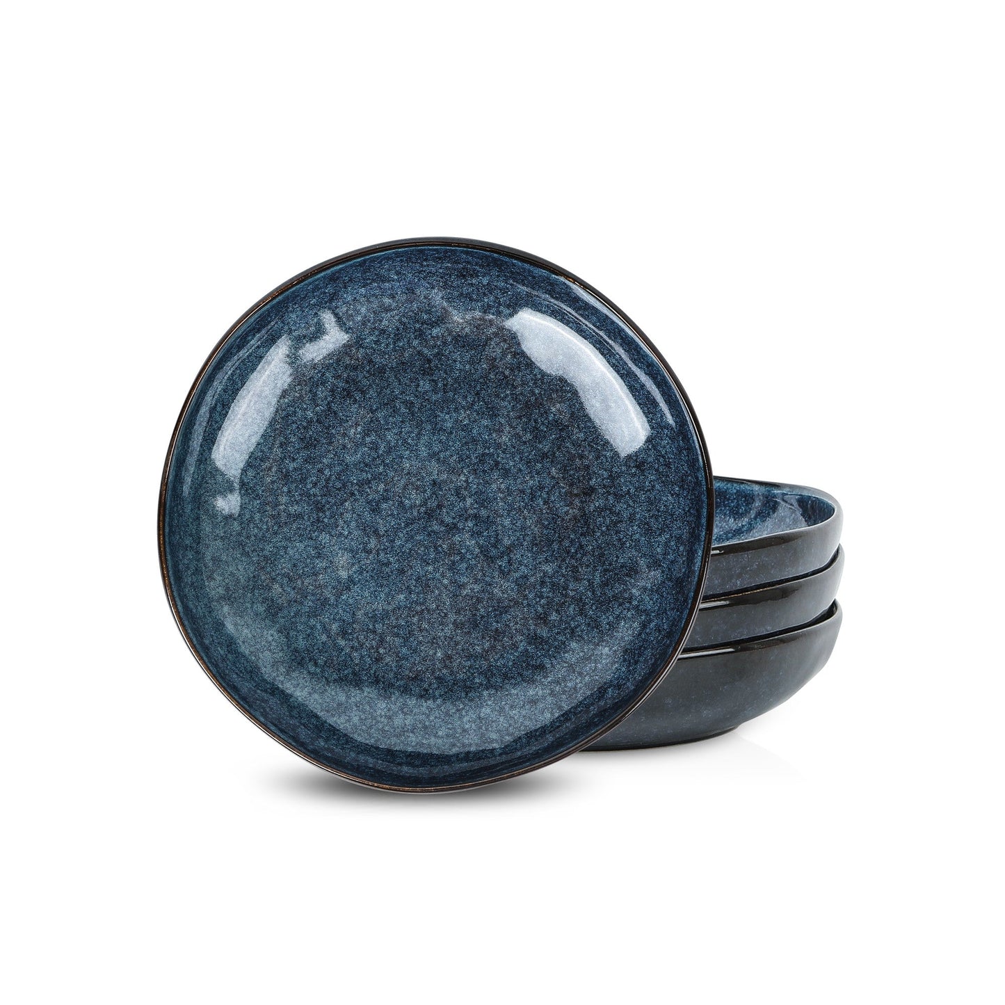 Mirella Stoneware  Pasta Bowl - Blue