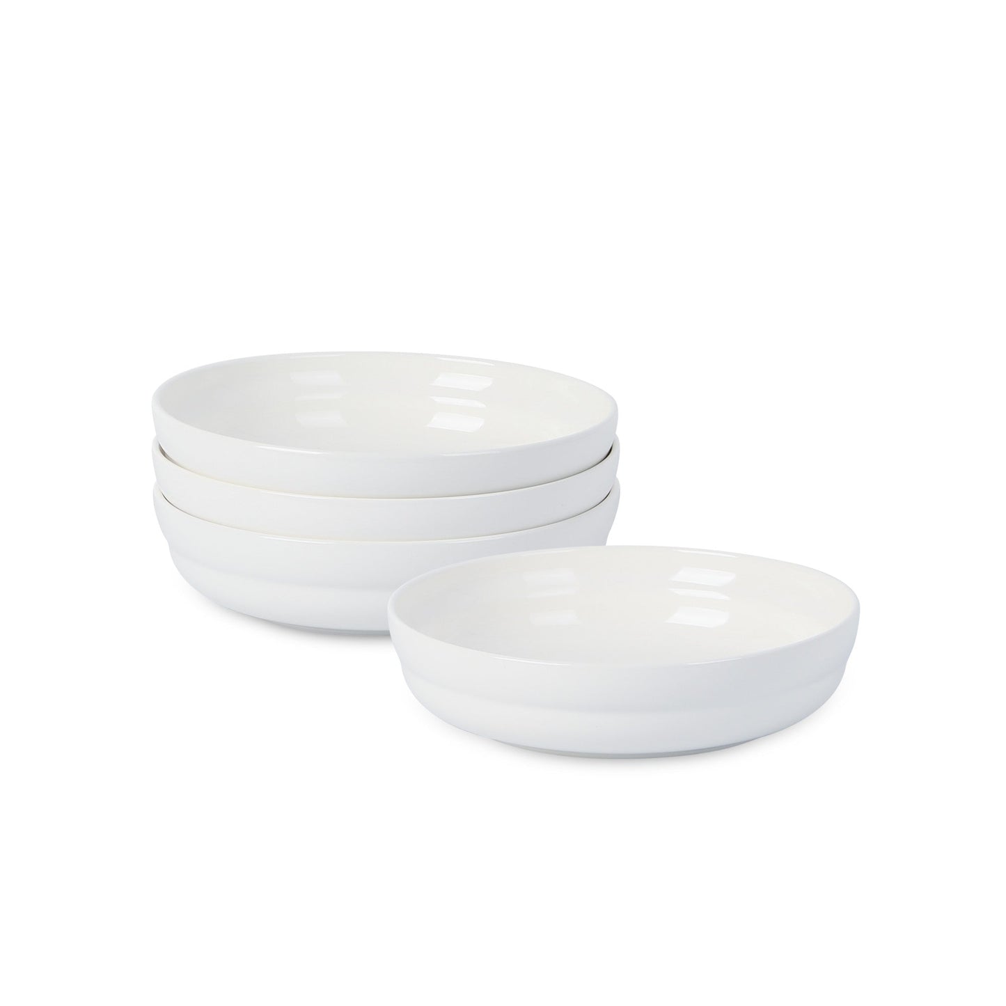 Virtuo Porcelain  Pasta Bowl - White