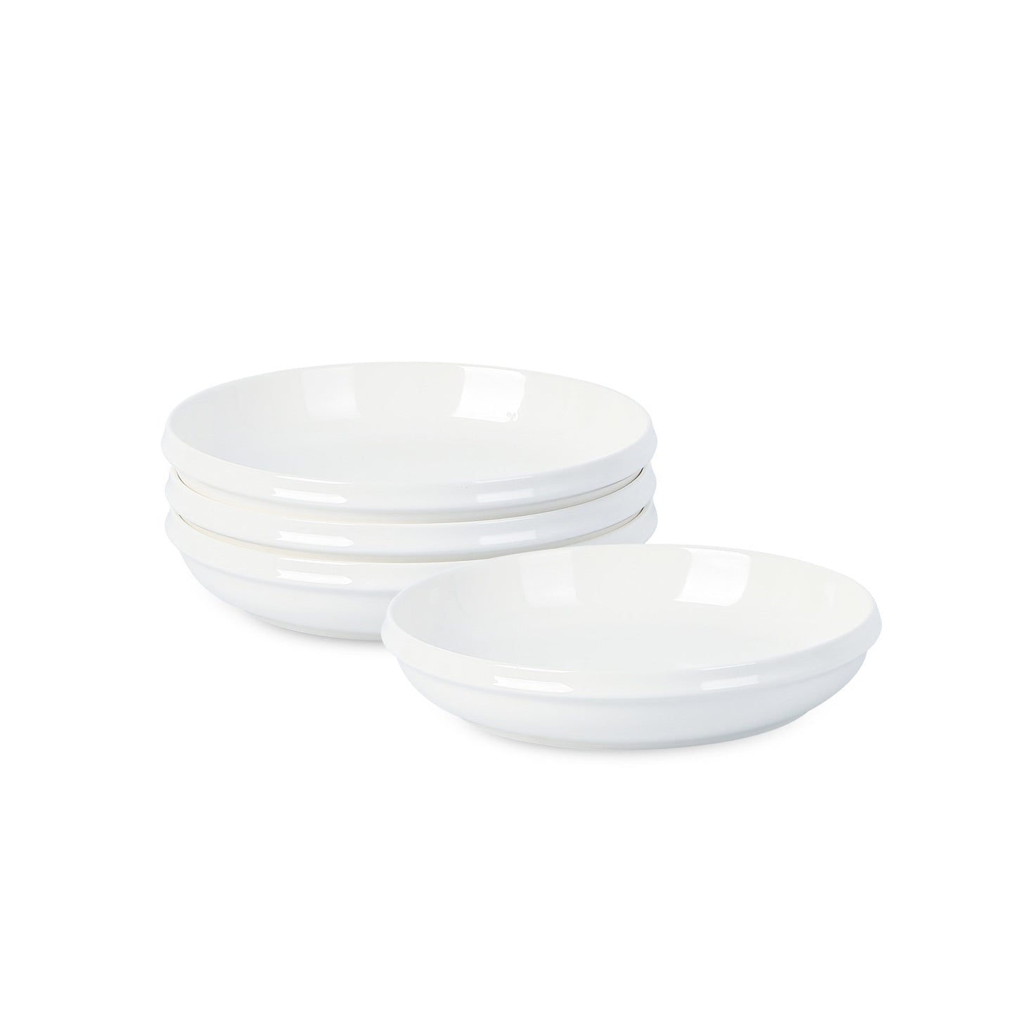 Verso Porcelain Salad Plate - White