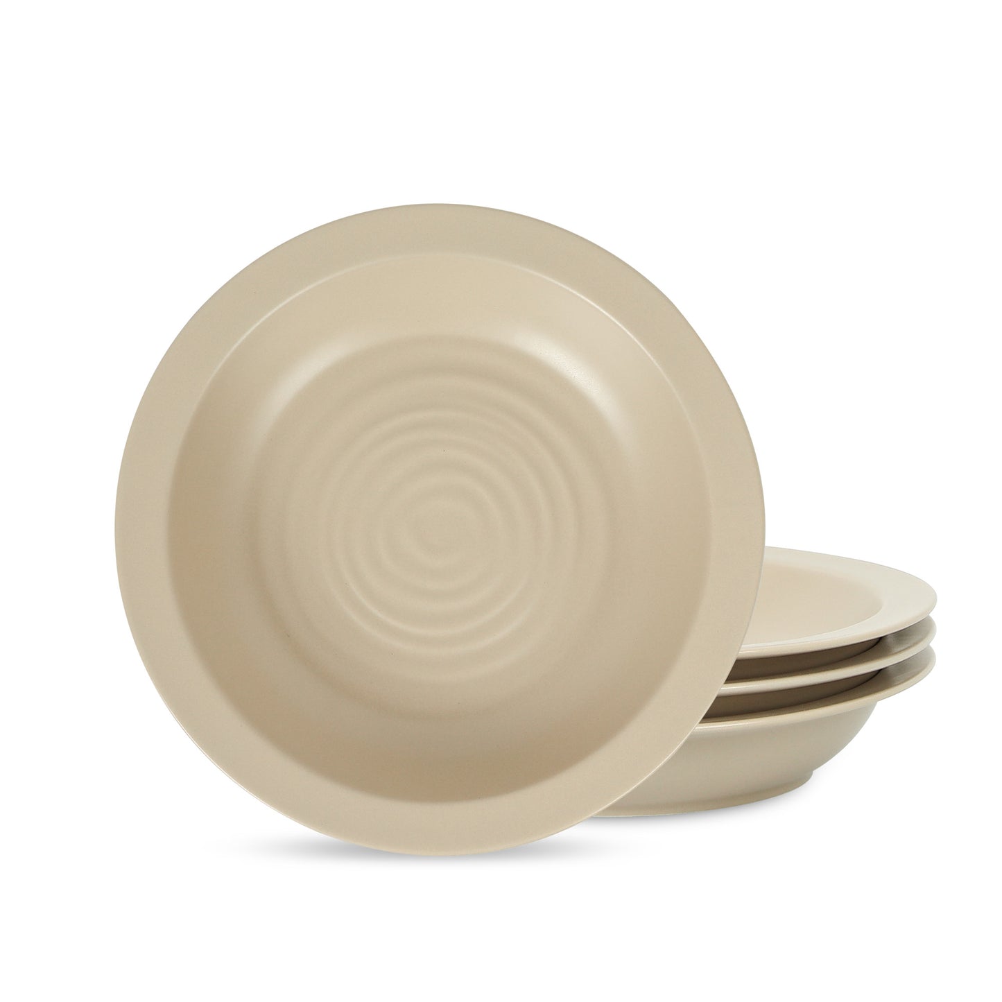 Orbit Stoneware  Pasta Bowl - Beige