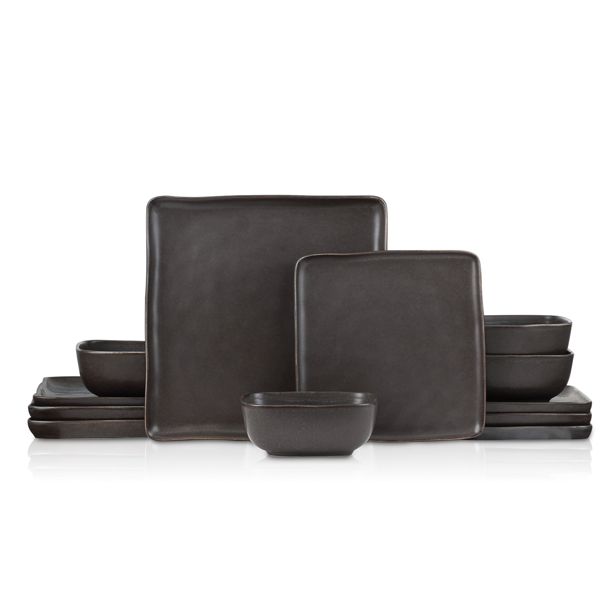 Leather dinnerware